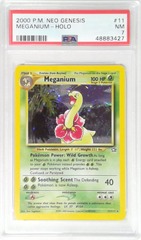 V1909: 2000: Meganium: 11/111: Neo Destiny: PSA: 7: NM: 48883427